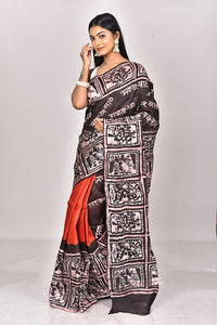 KATAN SILK HANDBATIK SAREE