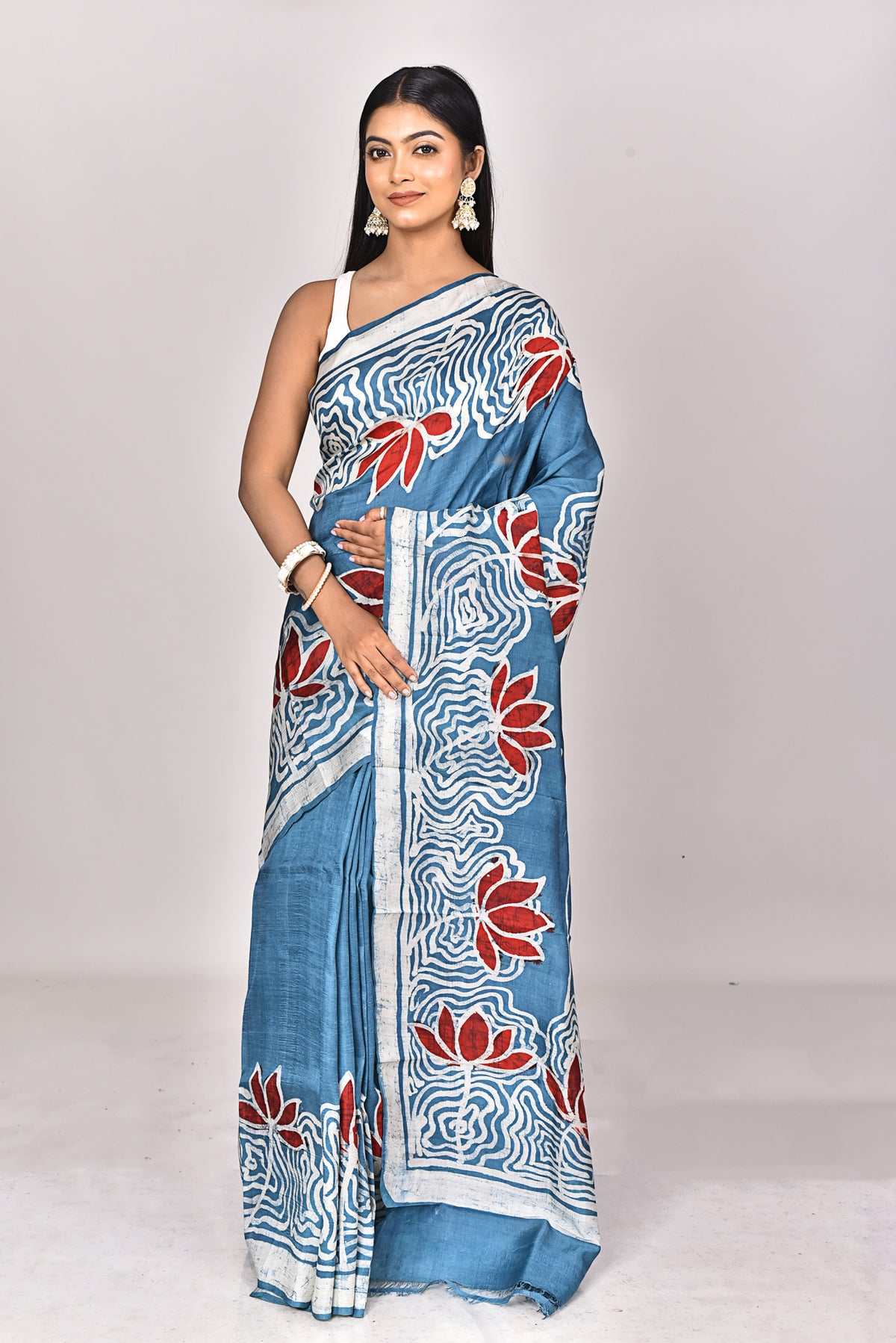 KATAN SILK HANDBATIK SAREE