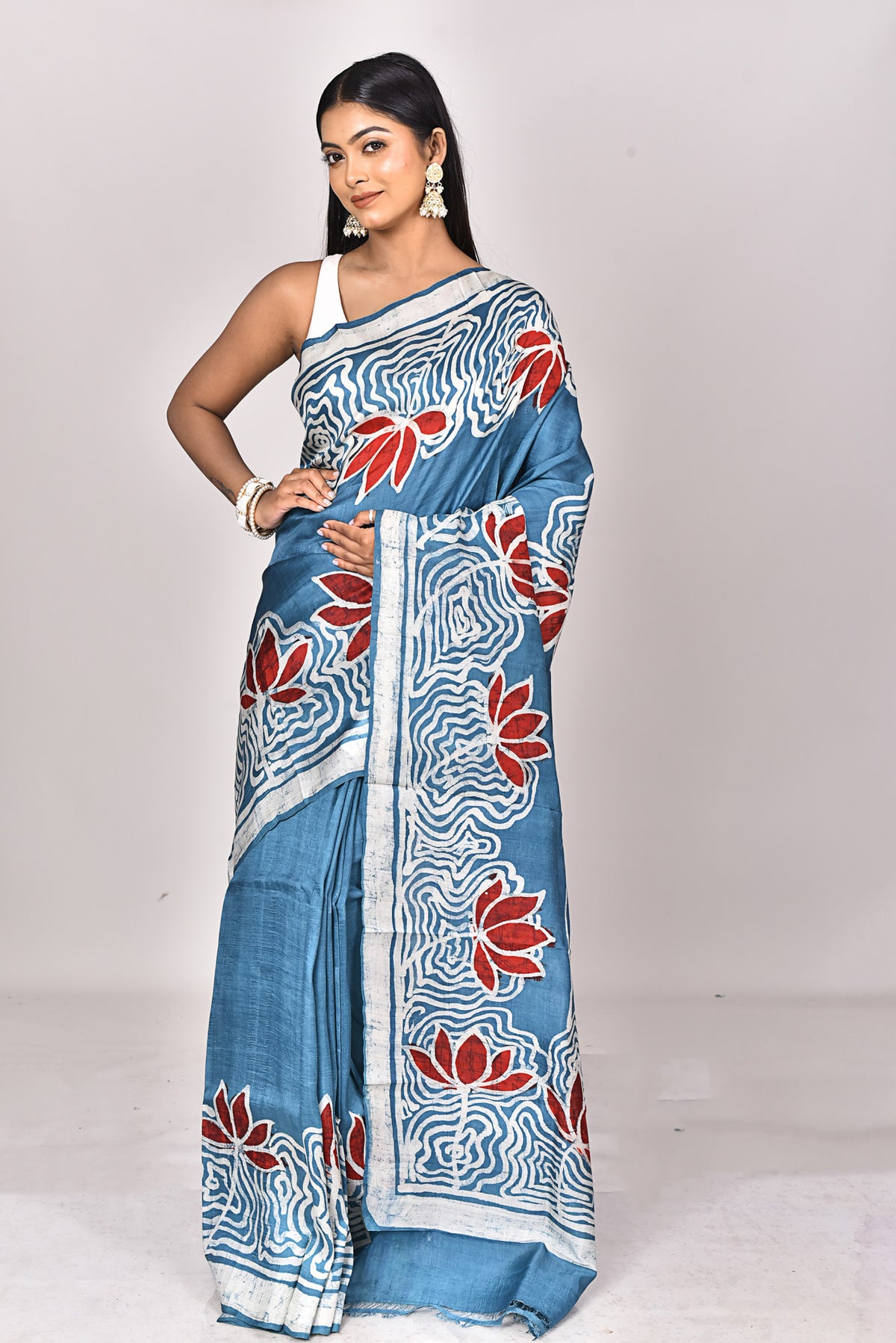 KATAN SILK HANDBATIK SAREE