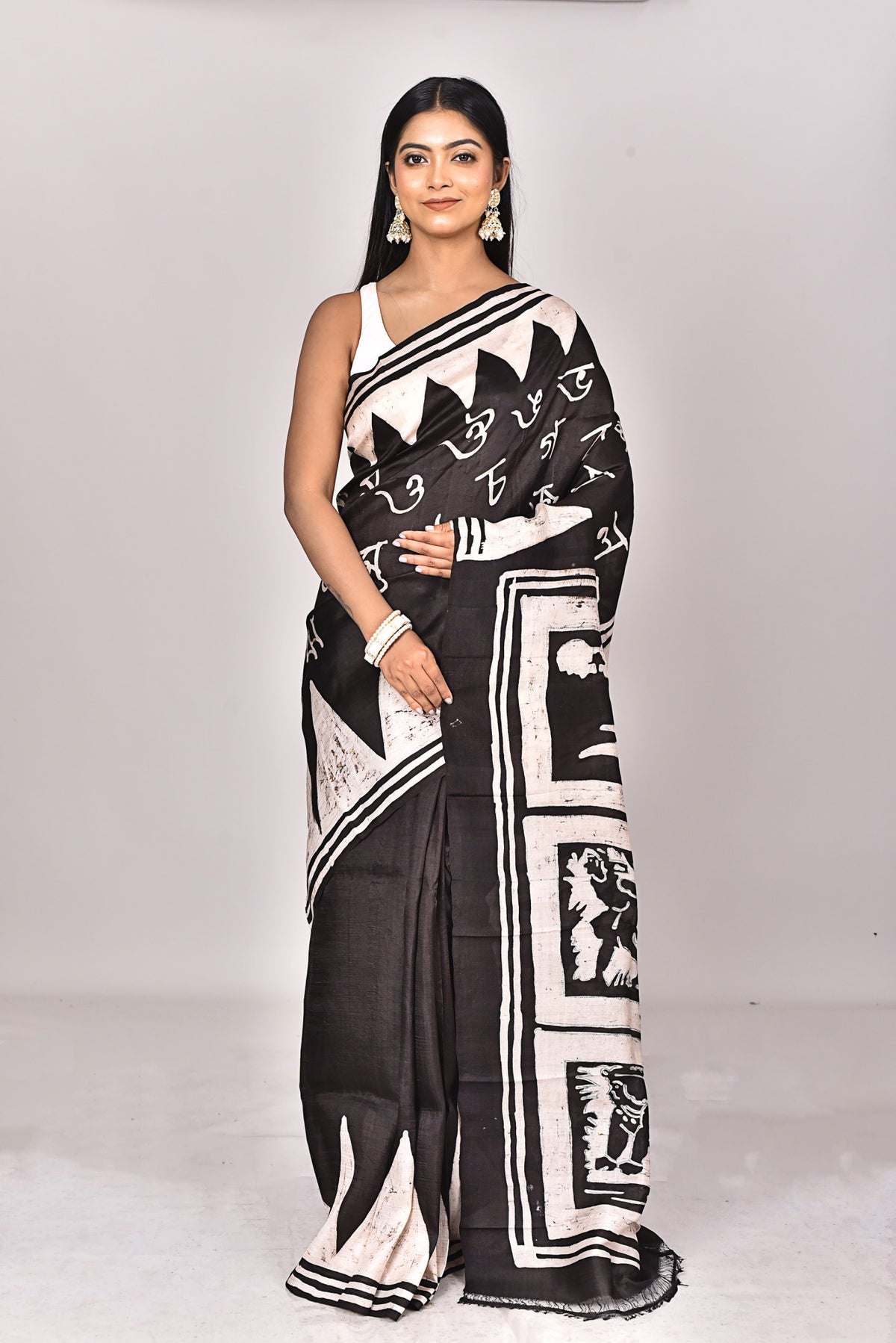 KATAN SILK HANDBATIK SAREE