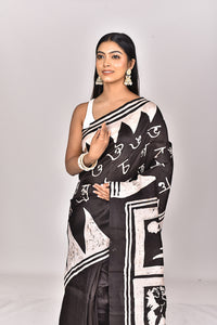 KATAN SILK HANDBATIK SAREE