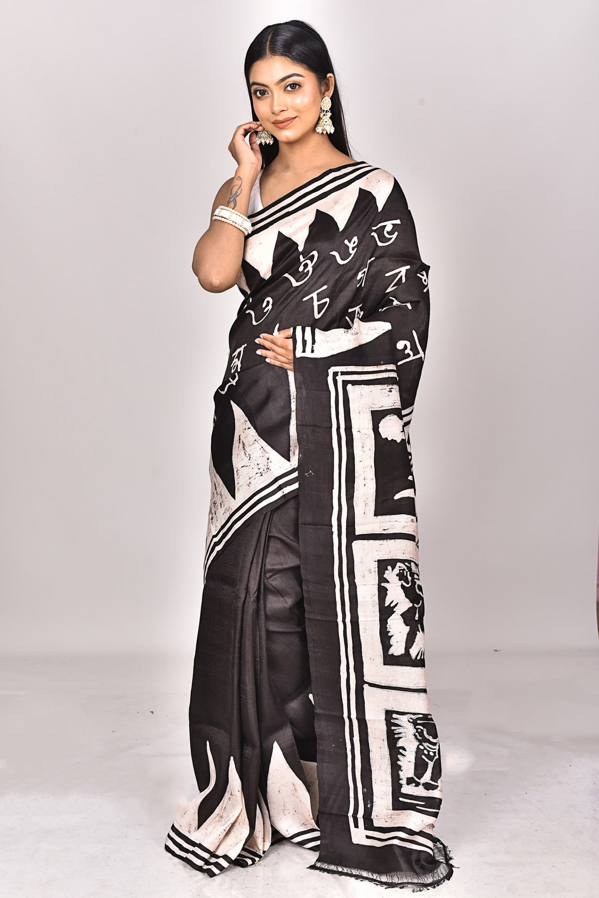 KATAN SILK HANDBATIK SAREE