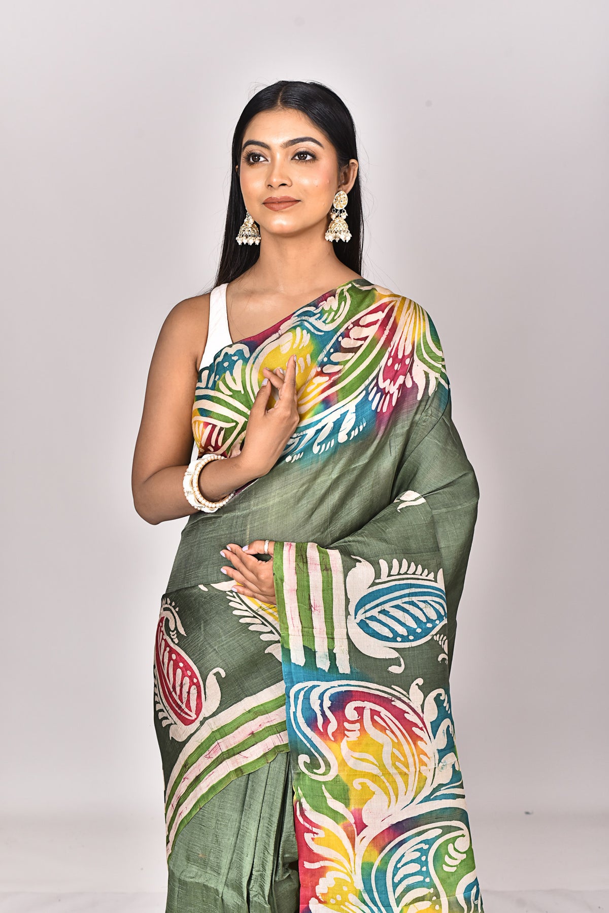 KATAN SILK HANDBATIK SAREE