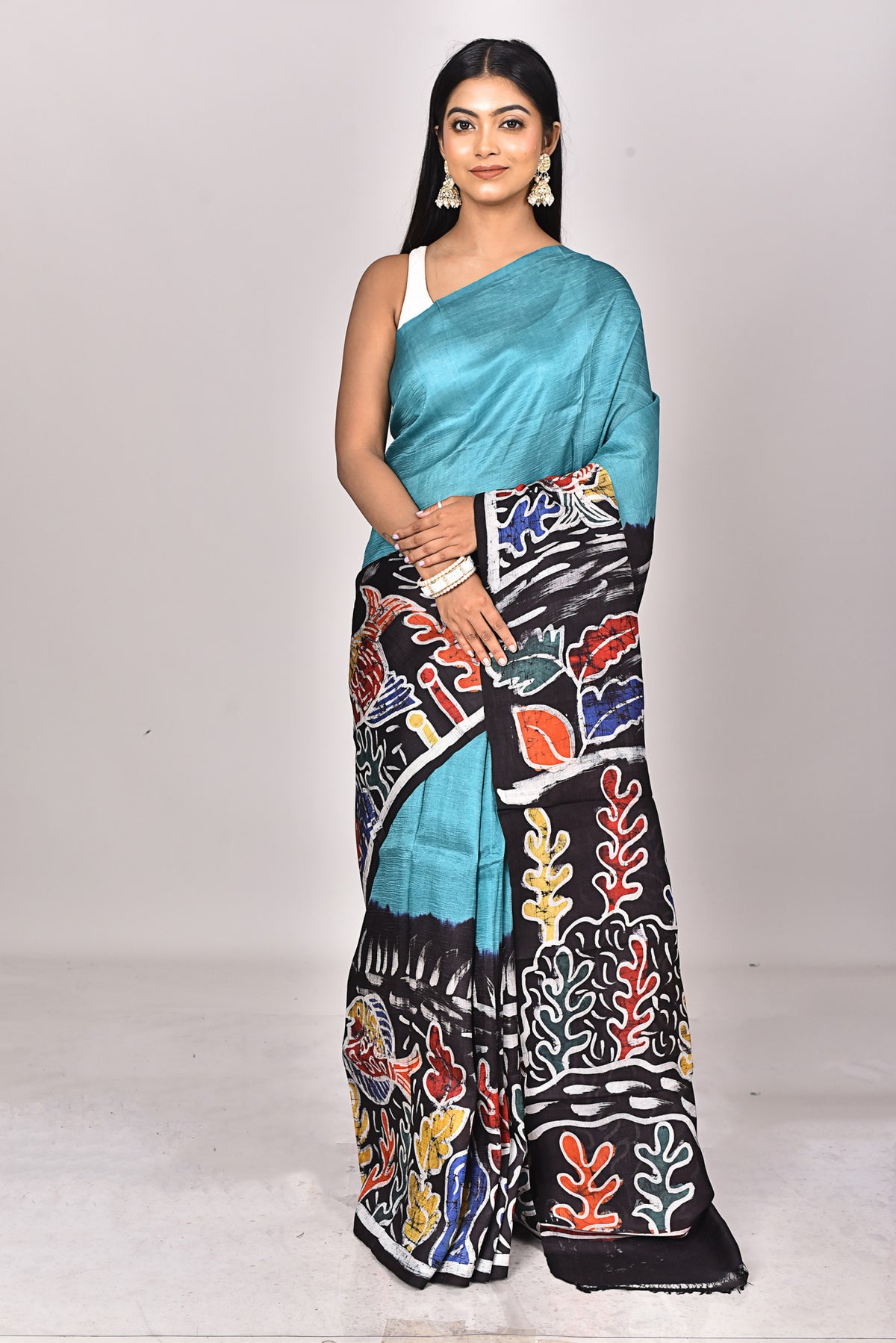 KATAN SILK HANDBATIK SAREE