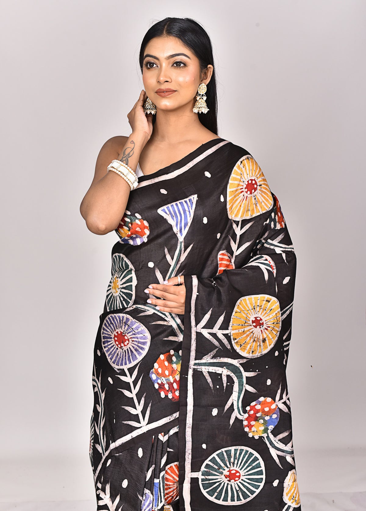 KATAN SILK HANDBATIK SAREE