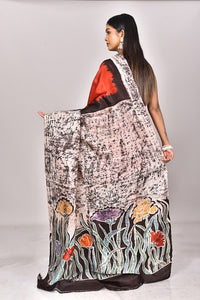 KATAN SILK HANDBATIK SAREE