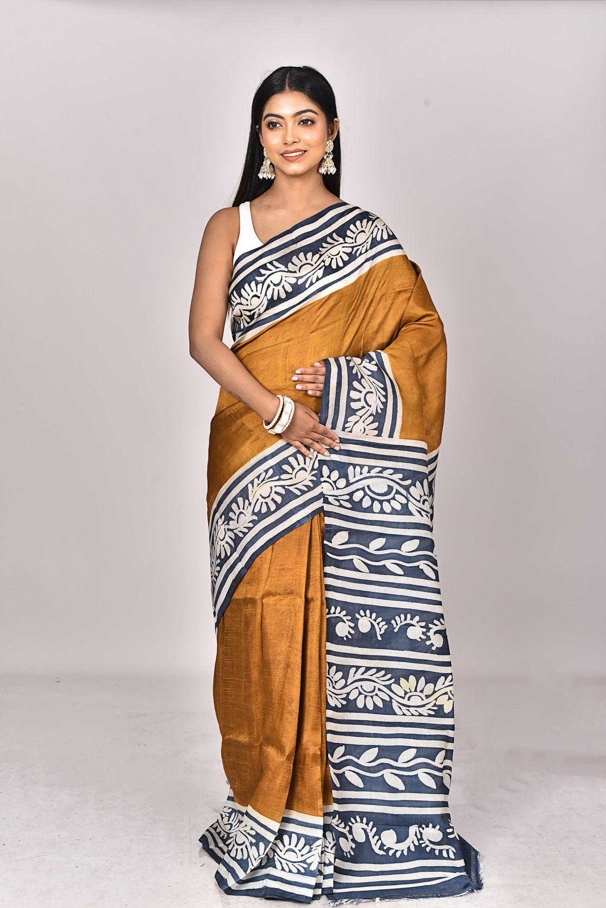 KATAN SILK HANDBATIK SAREE