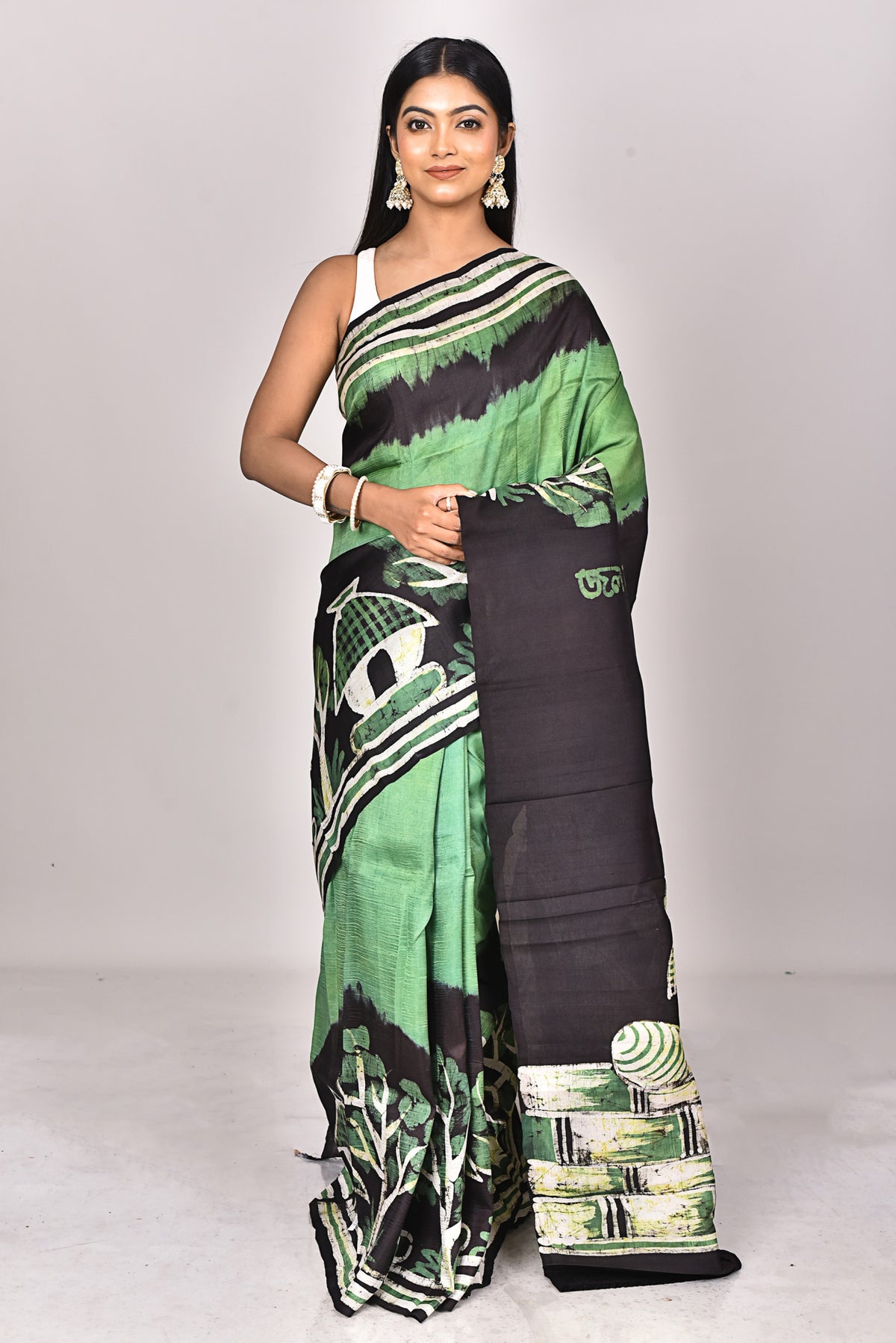 KATAN SILK HANDBATIK SAREE