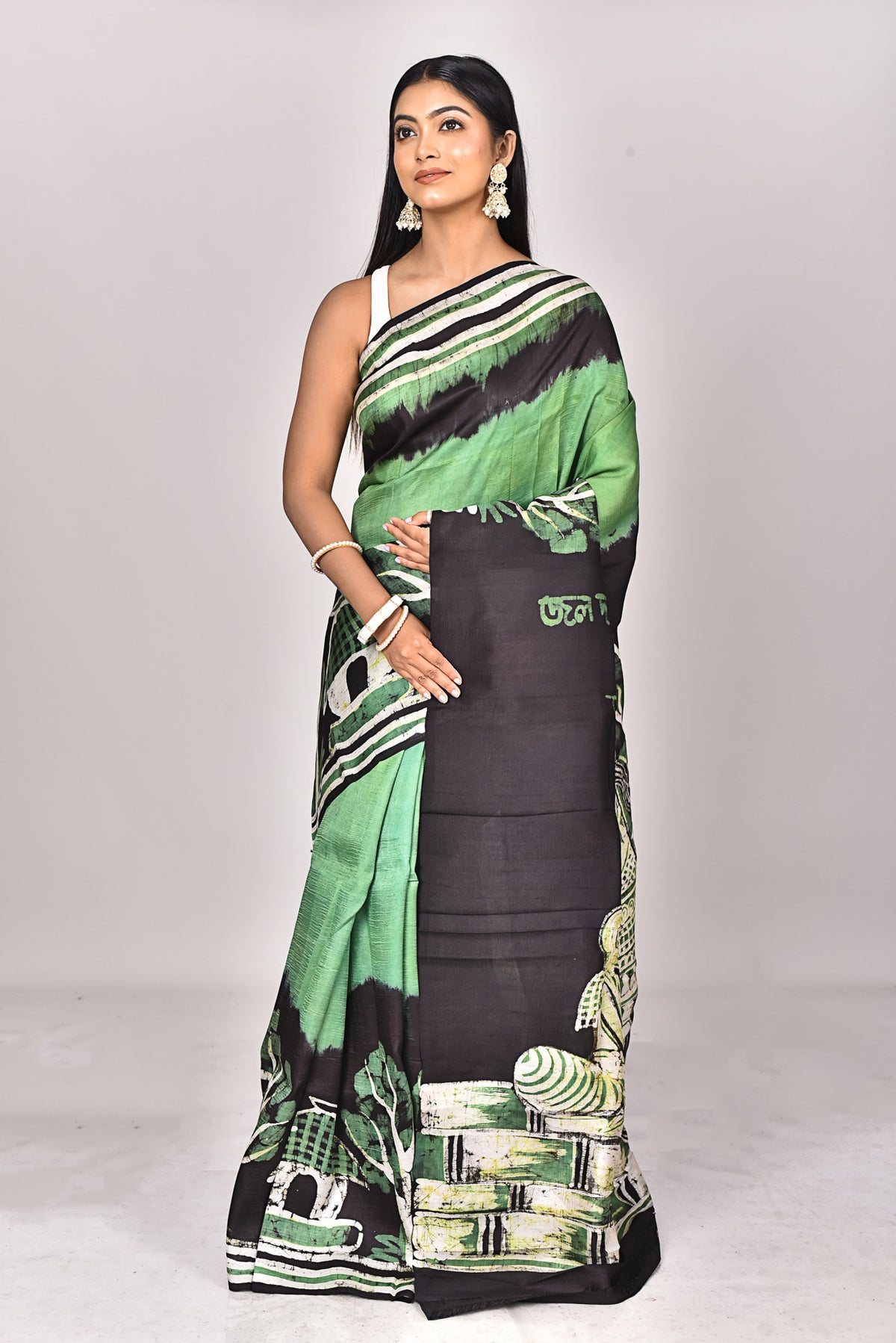 KATAN SILK HANDBATIK SAREE