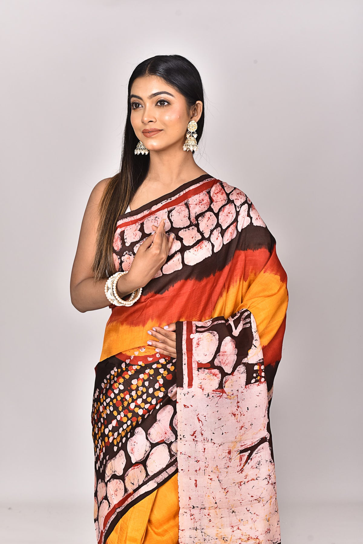 KATAN SILK HANDBATIK SAREE