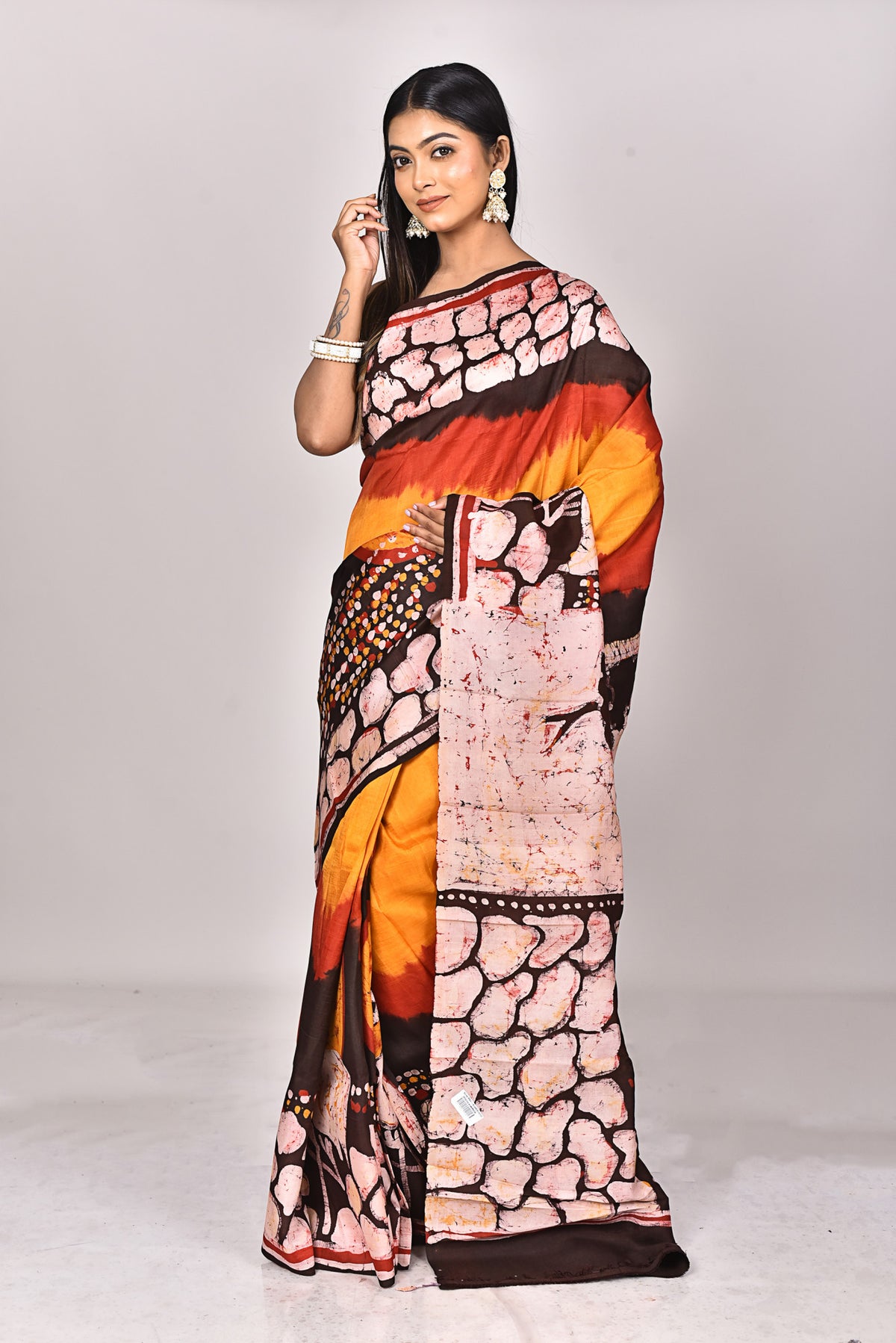 KATAN SILK HANDBATIK SAREE