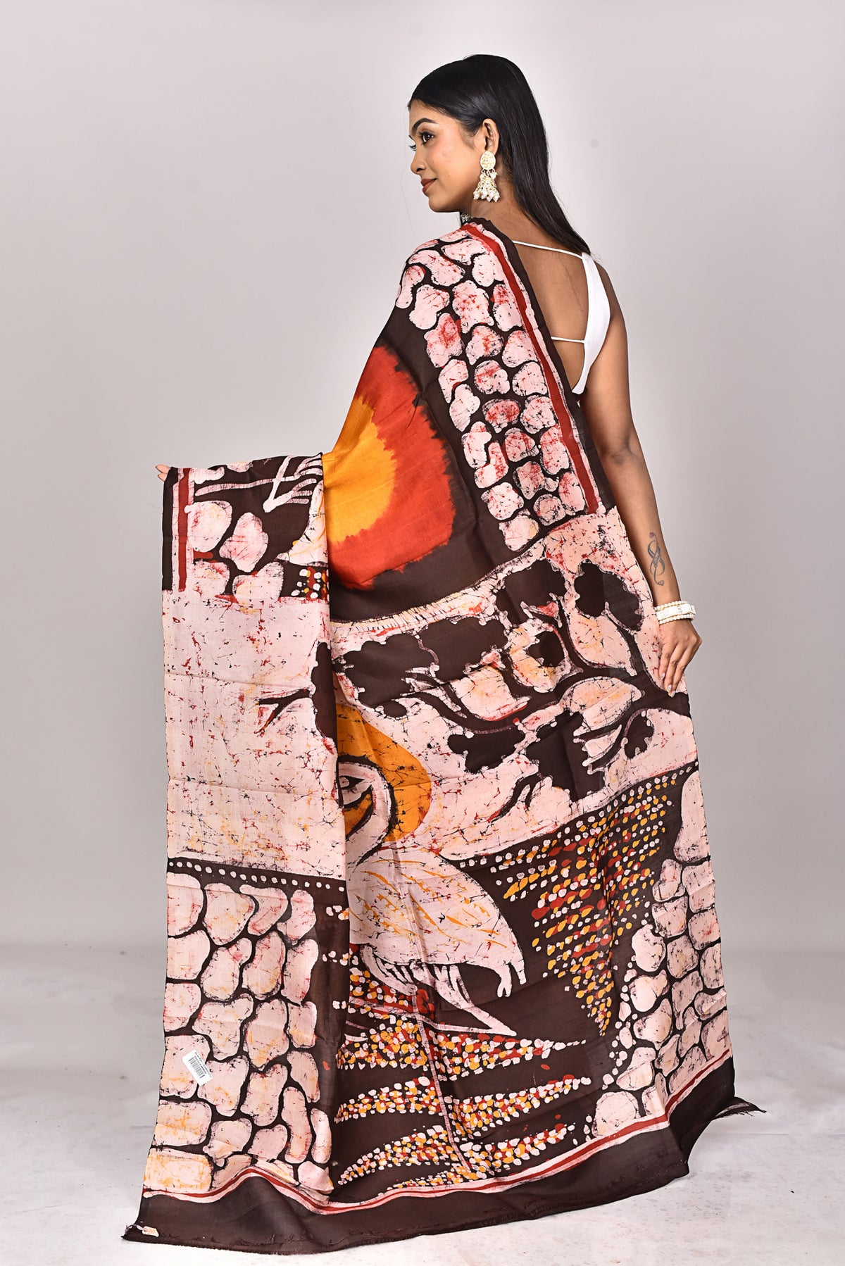 KATAN SILK HANDBATIK SAREE