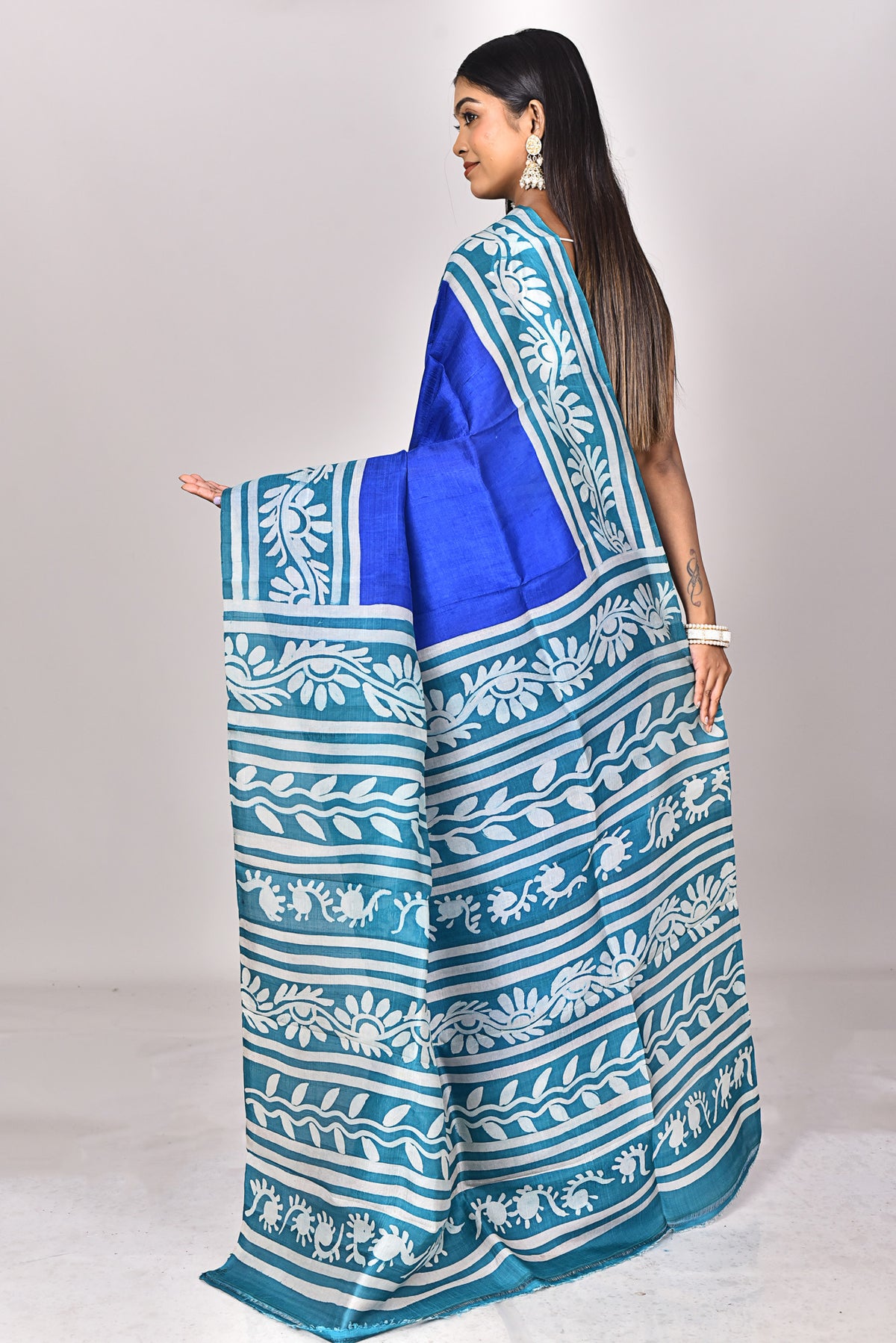KATAN SILK HANDBATIK SAREE