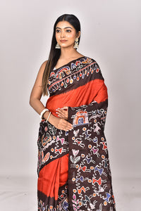 KATAN SILK HANDBATIK SAREE