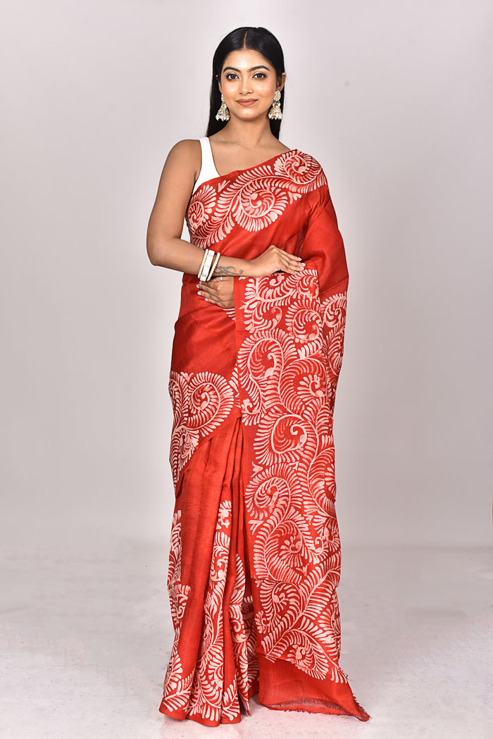 KATAN SILK HANDBATIK SAREE