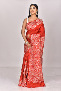 KATAN SILK HANDBATIK SAREE