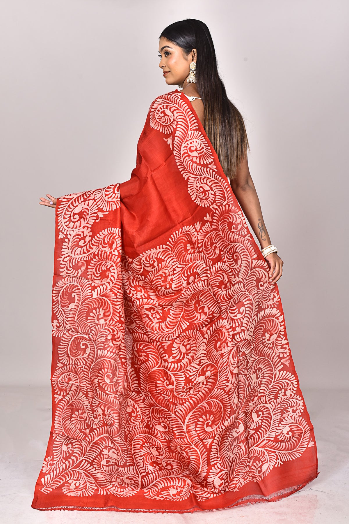 KATAN SILK HANDBATIK SAREE