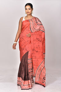 KATAN SILK HANDBATIK SAREE