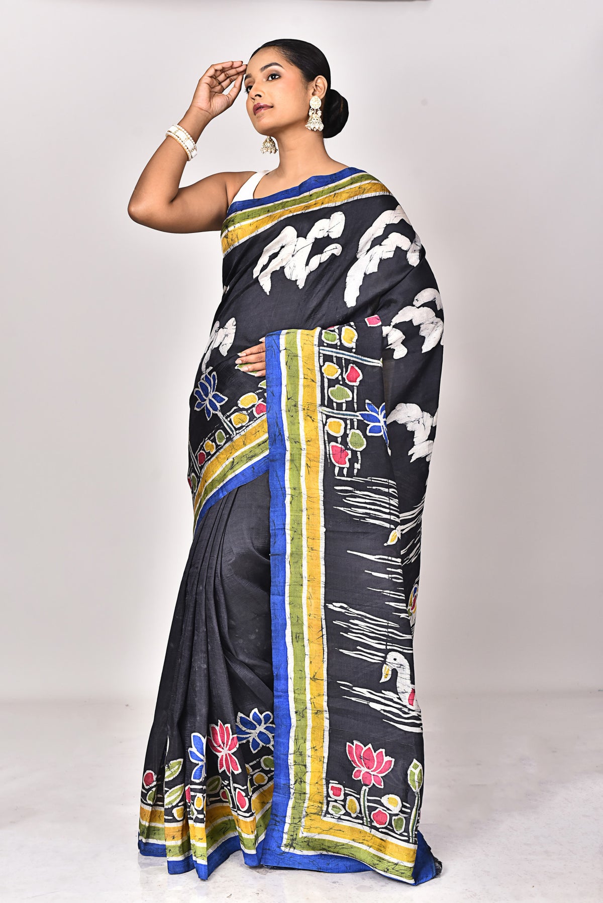 KATAN SILK HANDBATIK SAREE