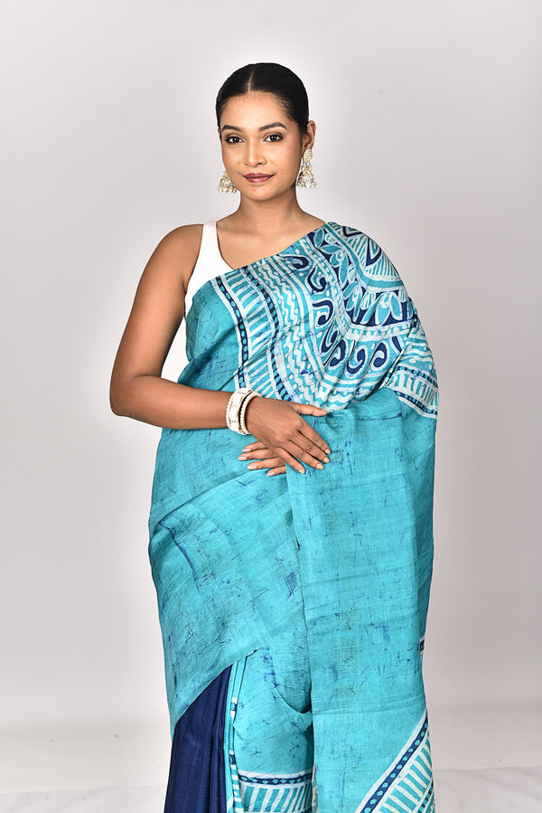 KATAN SILK HANDBATIK SAREE