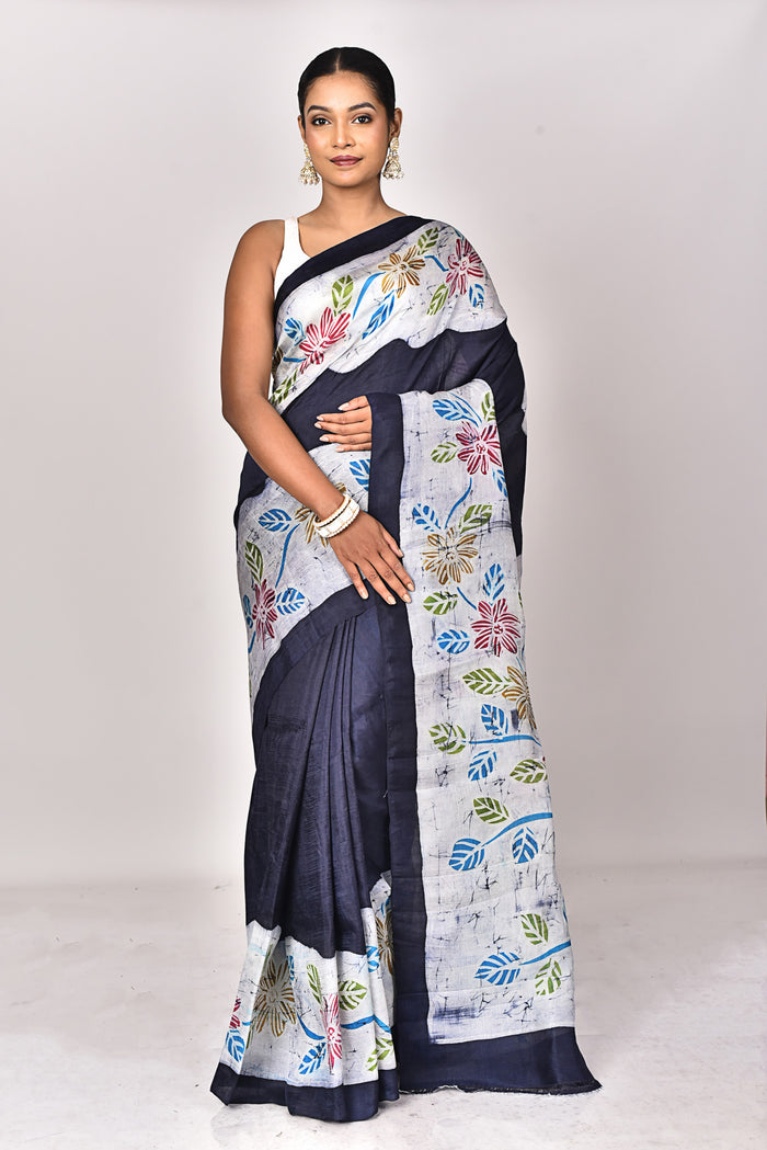 KATAN SILK HANDBATIK SAREE