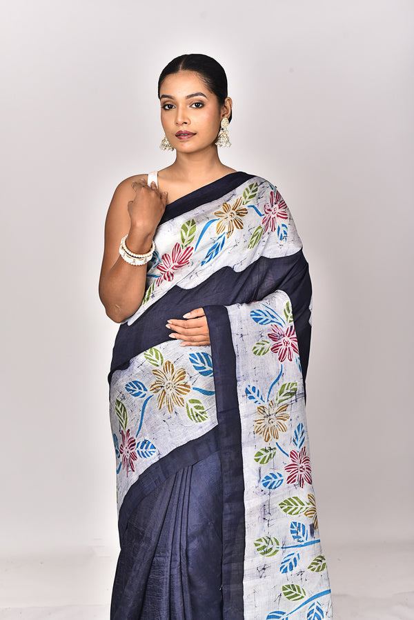KATAN SILK HANDBATIK SAREE
