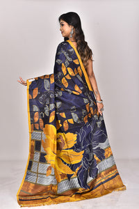 KATAN SILK HANDBLOCK SAREE