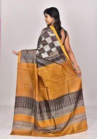 KATAN SILK HANDBLOCK SAREE
