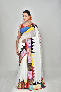 KERALA COTTON APPLIQUE SAREE
