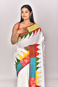 KERALA COTTON APPLIQUE SAREE