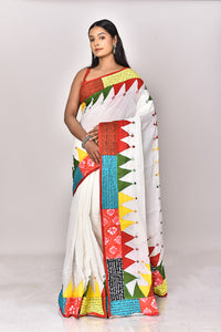 KERALA COTTON APPLIQUE SAREE