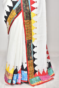 KERALA COTTON APPLIQUE SAREE