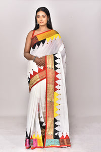KERALA COTTON NAKSHI KANTHA APPLIQUE SAREE