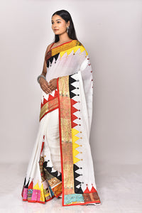 KERALA COTTON NAKSHI KANTHA APPLIQUE SAREE