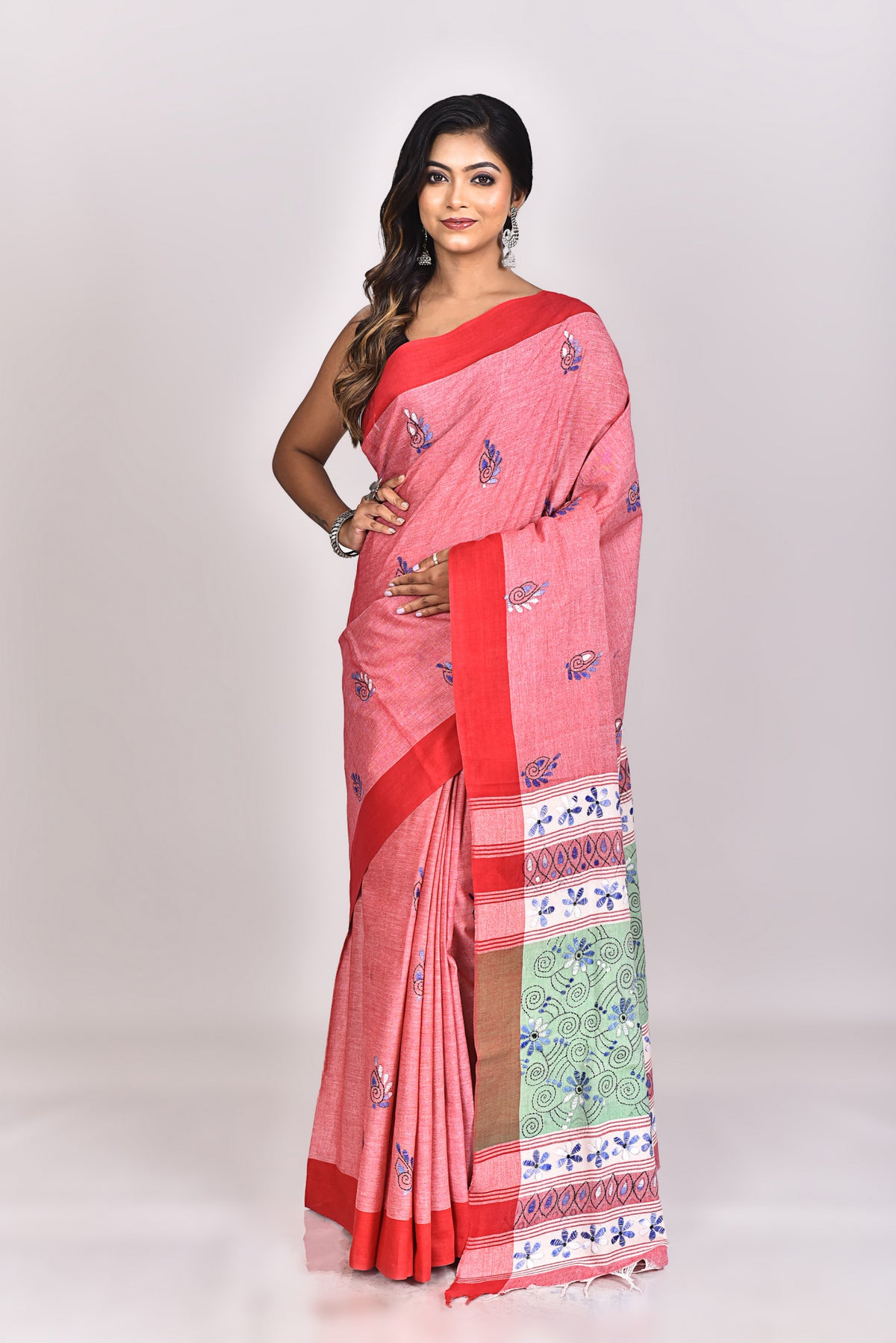 KHADI KANTHA SAREE