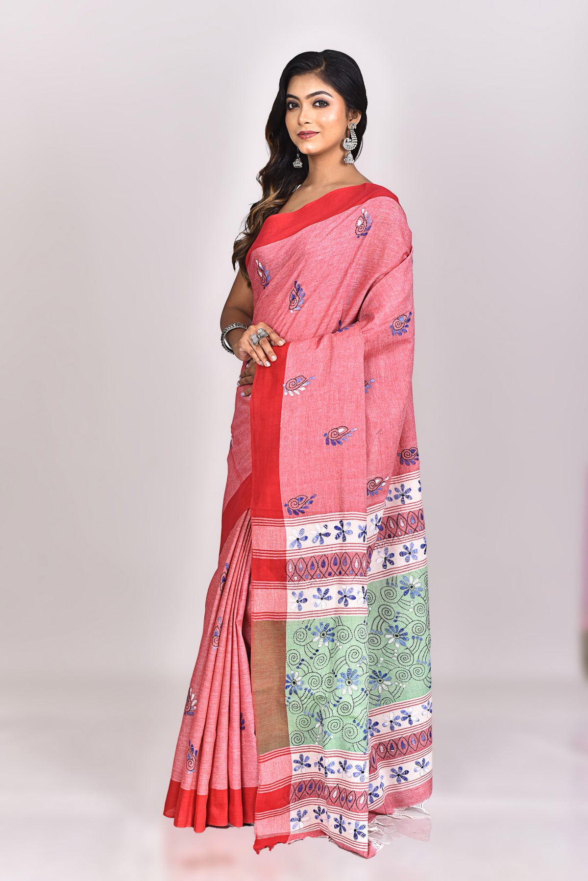 KHADI KANTHA SAREE