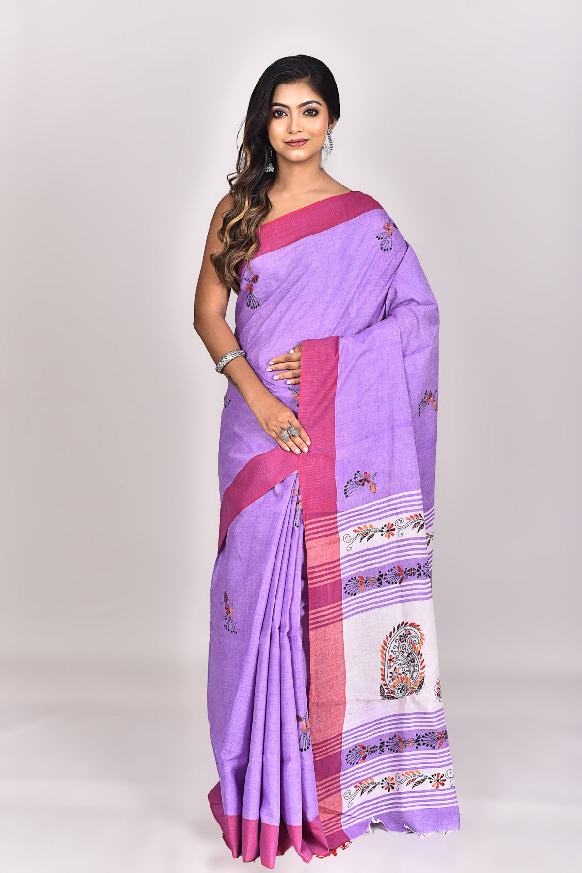 KHADI KANTHA SAREE