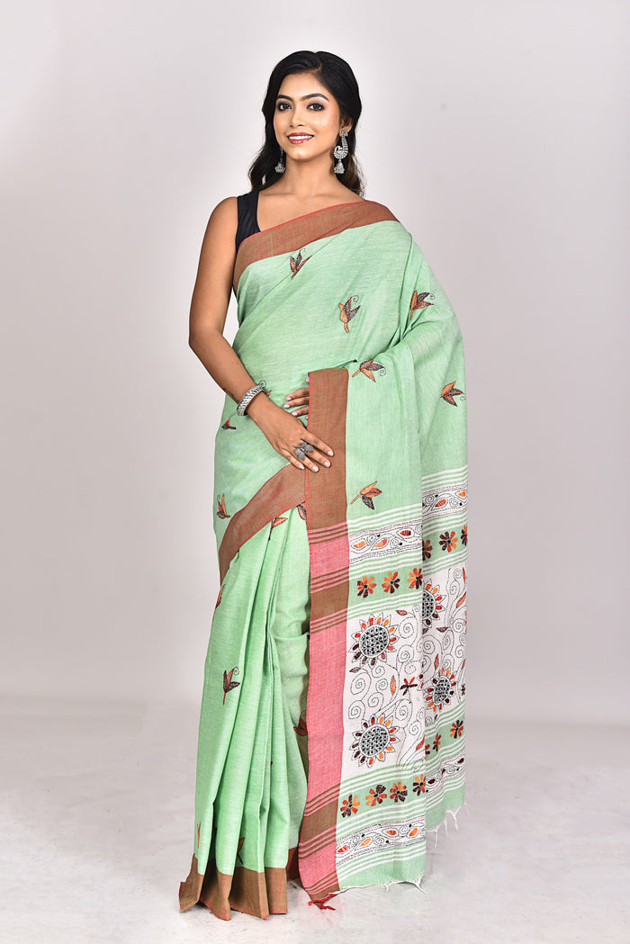 KHADI KANTHA SAREE