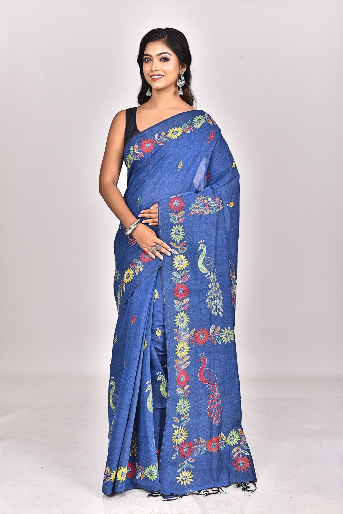 KHADI KANTHA SAREE