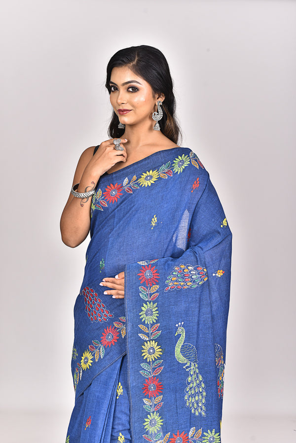 KHADI KANTHA SAREE