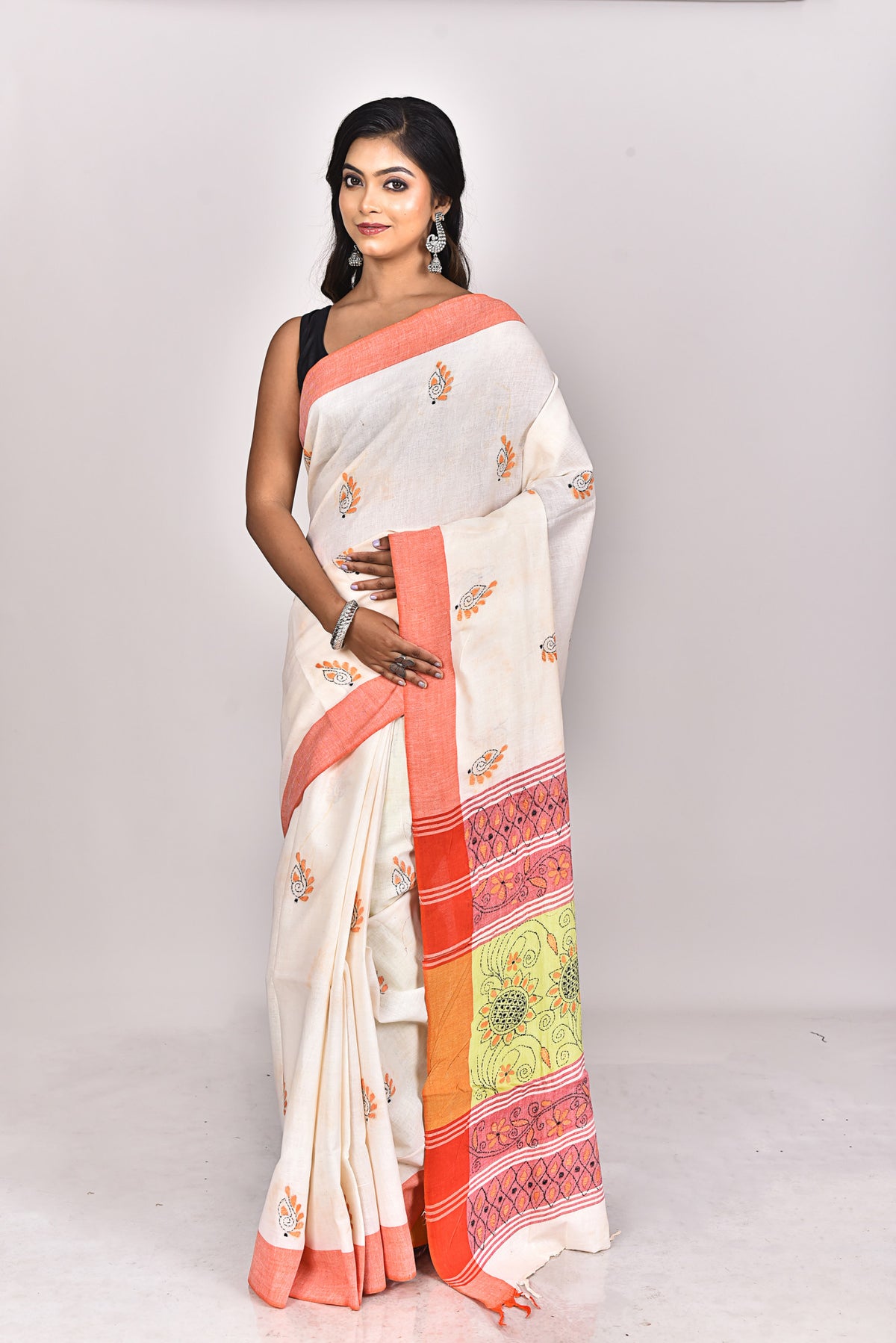 KHADI KANTHA SAREE