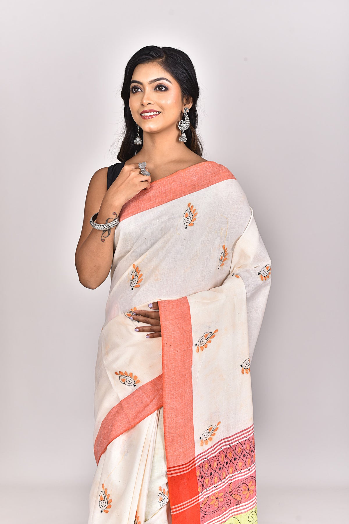 KHADI KANTHA SAREE
