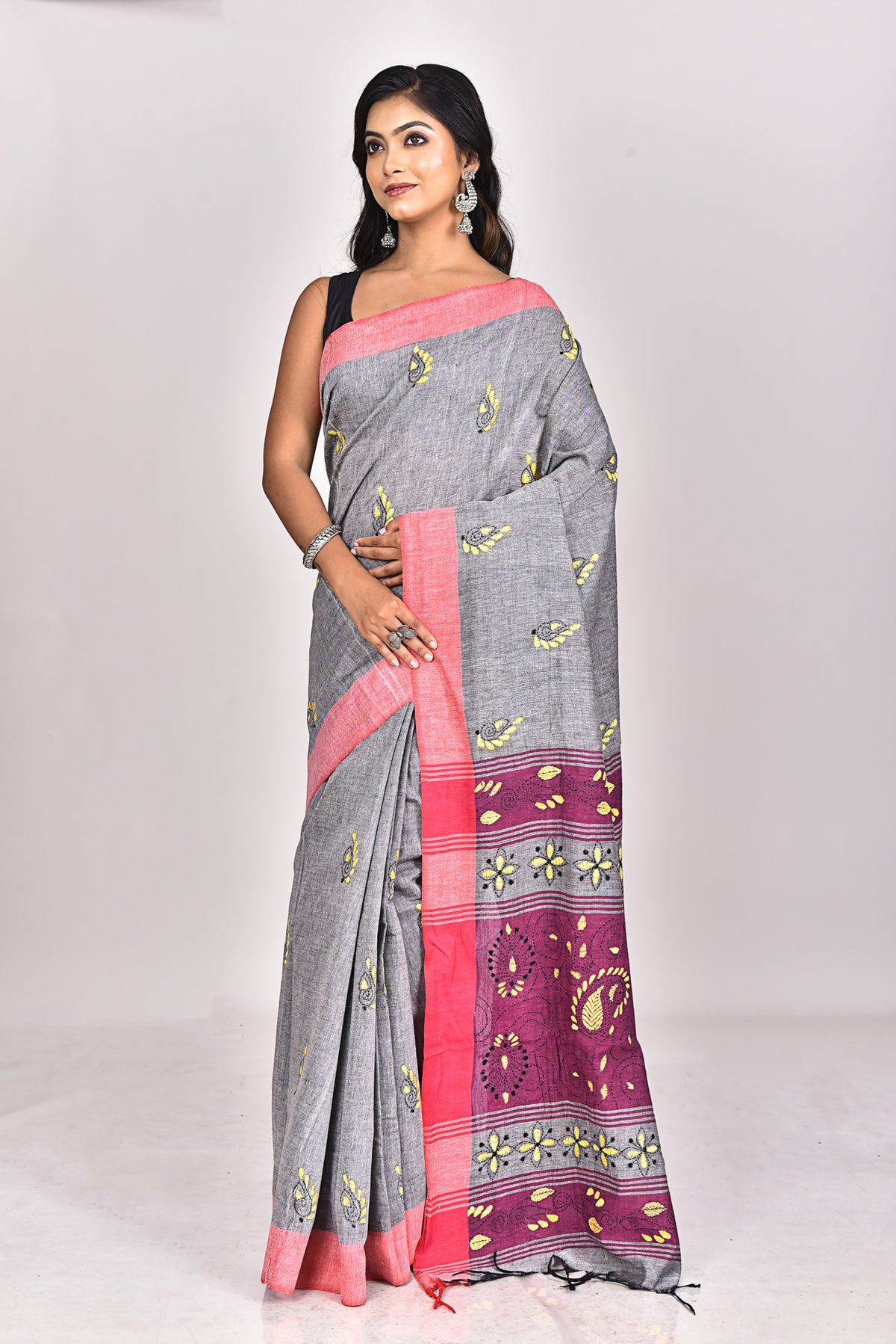 KHADI KANTHA SAREE