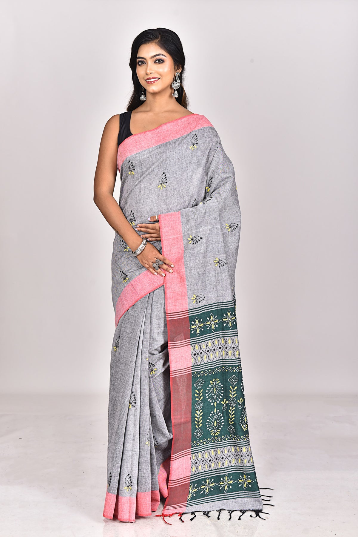 KHADI KANTHA SAREE