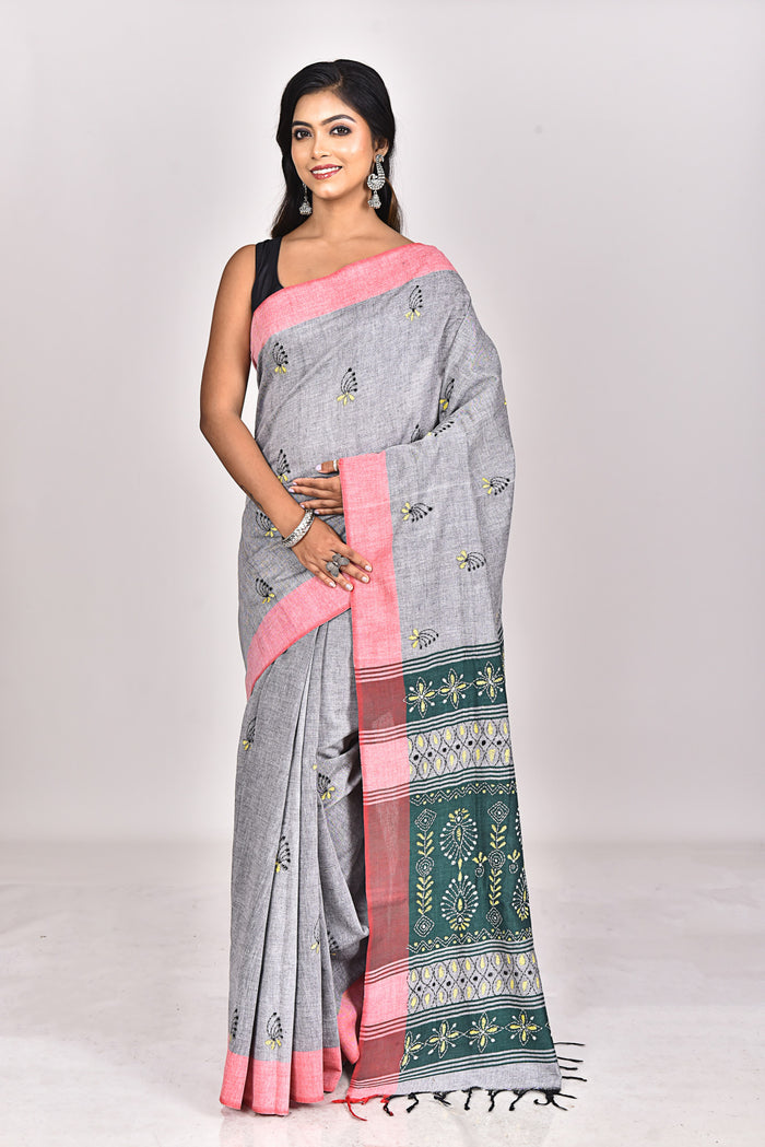 KHADI KANTHA SAREE