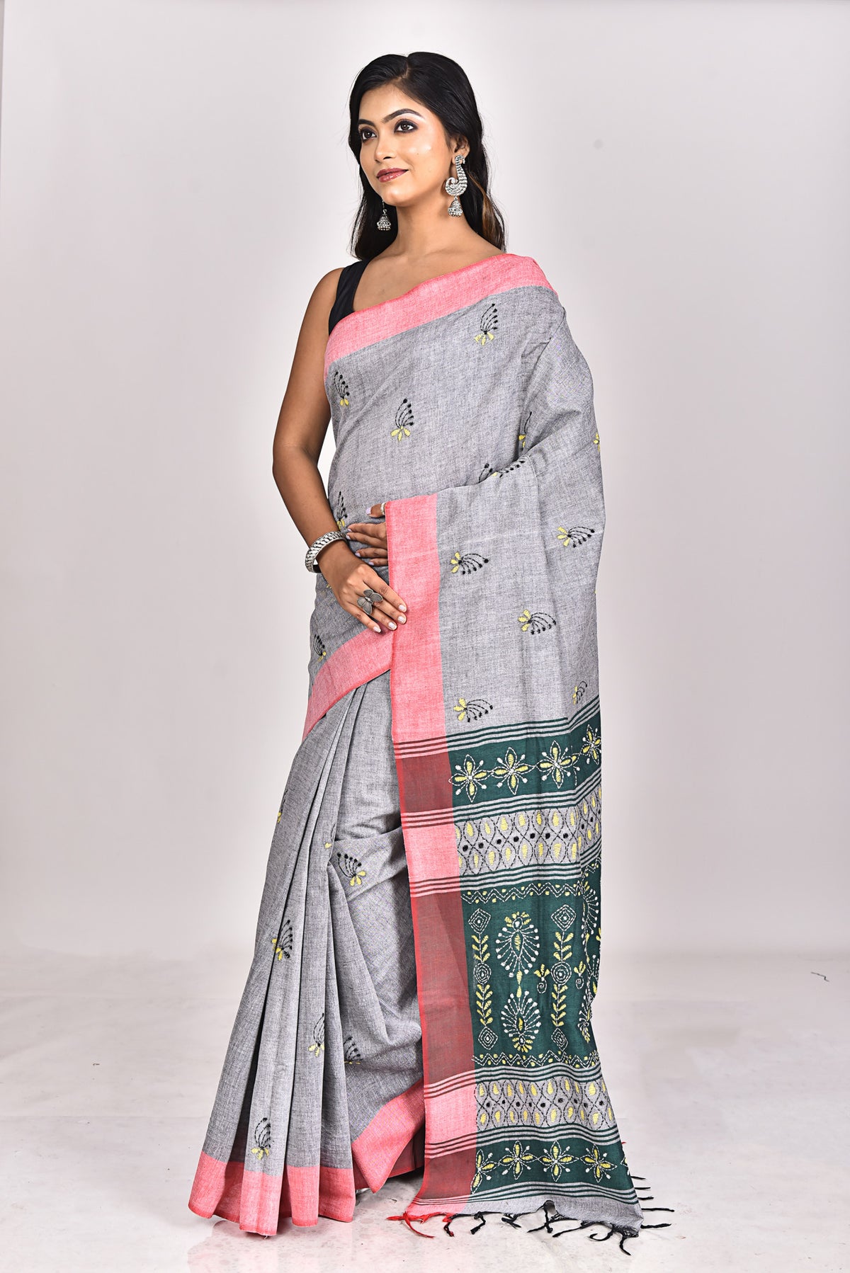 KHADI KANTHA SAREE