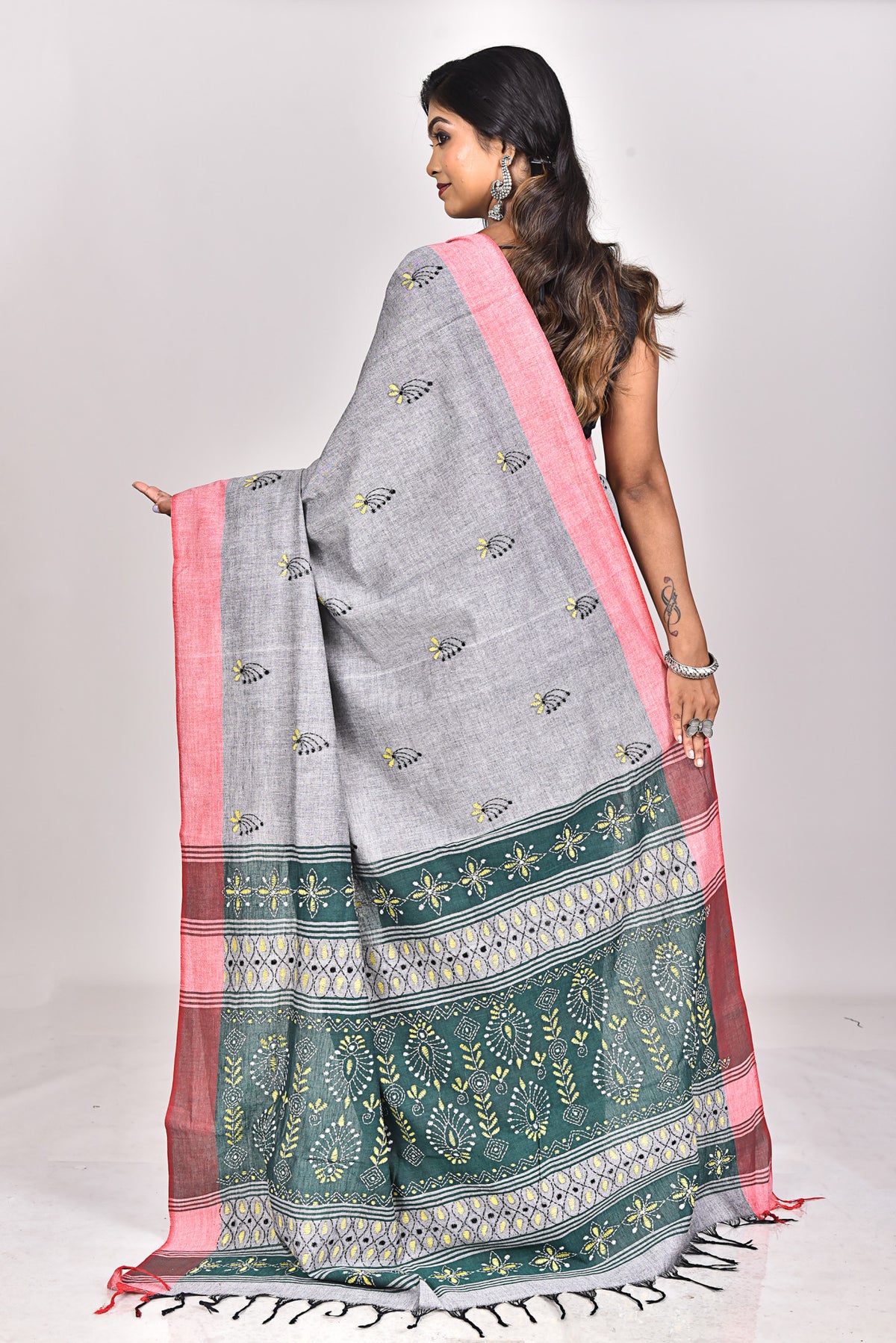 KHADI KANTHA SAREE