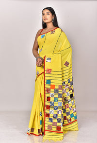 KHESH APPLIQUE SAREE