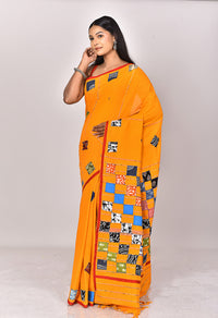 KHESH APPLIQUE SAREE