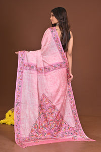 KOMOLAPRIYA BLENDED SILK KANTHA SAREE